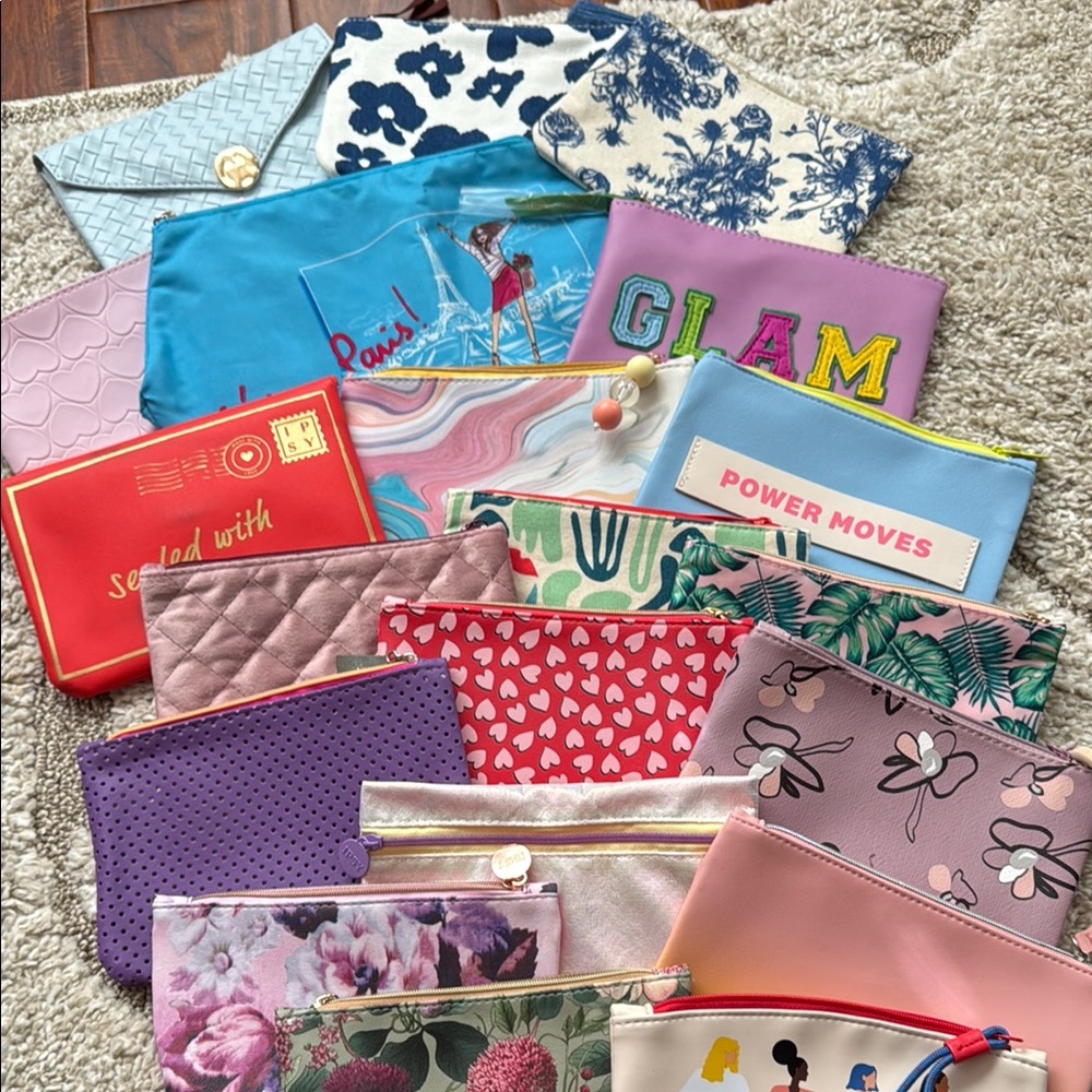 Colorful Ipsy Mini Bags Collection